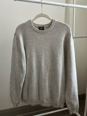 True Classic Gray Sweater